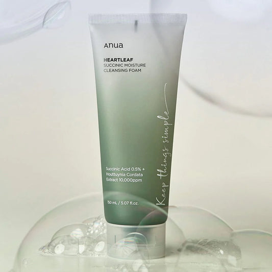 AnuaHeartleaf Succinic Moisture Cleansing Foam